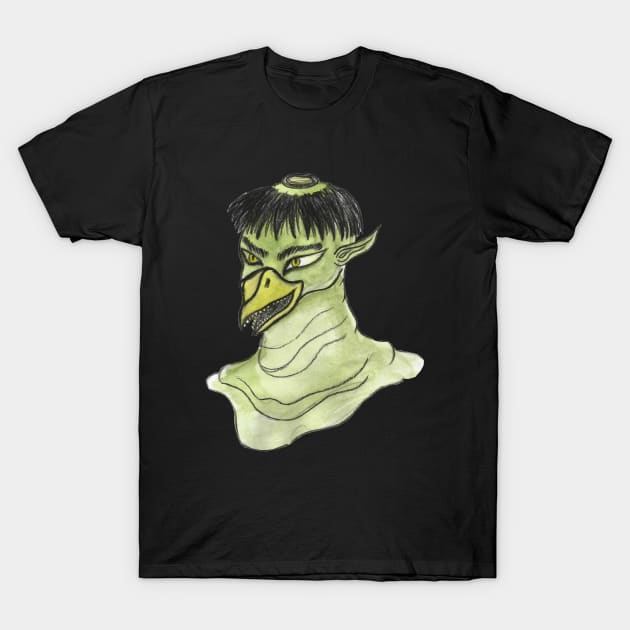 Kappa - Japanese folklore T-Shirt by mareescatharsis